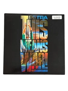 Petra This Means War LP Vinyl 1987 Star Song Records - Picture 1 of 3