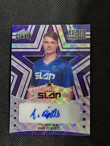 Scheda ALAN KLINGBEIL "The Kryptonian" 2025 Leaf Metal Power Slap AUTO 11/15 - Foto 1 di 2
