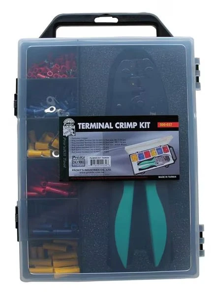 Eclipse 500-037 Vinyl Wire Termination Kit 176 Piece W/Tool - Image 1 of 1