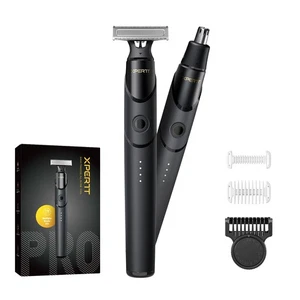 ✅Regolabarba UOMO 2in1 Rasoio Elettrico Taglia Barba Taglia Peli Naso e Orecchie - Foto 1 di 8