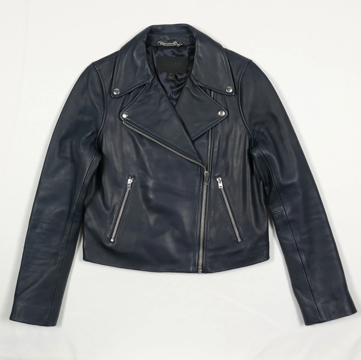 J.CREW Coats, Jackets & Vests Leather Outer Shell for Women for