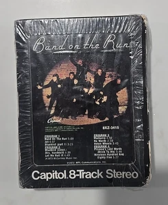 Paul McCartney & Wings - Band On The Run 8XZ-3415, 8-Track Cartridge NEU, SEALED - Bild 1 von 6