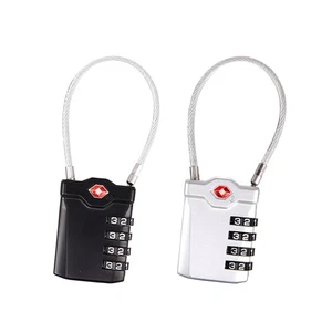 2 Pcs Gepäckschloss Diebstahlsicherung Für Koffer Vorhängeschloss - Photo 1/12