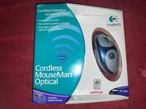 LOGITECH Cordless Mouseman Optical Mouse - Zdjęcie 1 z 5