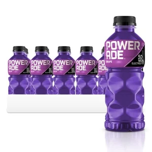 POWERADE Sports Drink Grape, 20 Ounce (Pack of 24) 20 - Picture 1 of 4