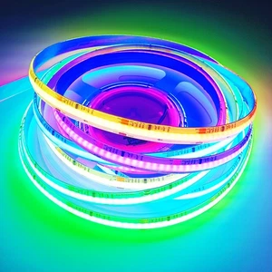12V 24V WS2811 COB RGBIC LED Pixel Strip Light 720LED/s Addressable Dream Color - Picture 1 of 14