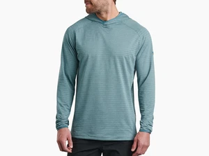 Kuhl AirKuhl Camicia Leggera UPF 50+ Escursionismo Pesca con Cappuccio - Uomo Small - Foto 1 di 11