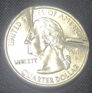 5X 2008-D_2003-D_2004-D_2007-D State Quarters with Various Errors - Picture 1 of 15