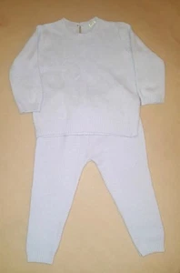 BENETTON BABY STRICK ANZUG GR. 74 BLAU - Bild 1 von 1