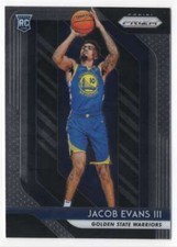 2018-19 Panini Prizm Jacob Evans III #212 1 RC Golden State Warriors