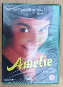 🌟AMELIE🌟JEAN PIERRE JEUNET🌟DVD FILM🌟SEALED🌟FAST FREE POSTAGE🌟UK🇬🇧SELLER - Picture 1 of 4
