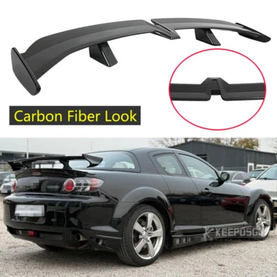 For Mazda RX-7 RX-8 Coupe 55" Rear Trunk Spoiler Wing Sedan Tail Lip PRO Style - Image 1 of 4