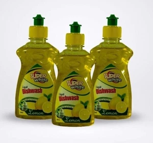 Liquid 3 X 225ml Dishwashing Dish Soap Lemon Scent Original Dishwasher Detergent - Picture 1 of 3