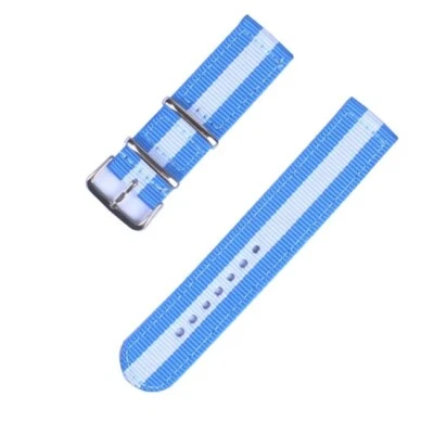 18mm 20mm 22mm 24mm Nylon Watch Band Divers Replacement Strap Universal Bracelet - Image 1 of 4