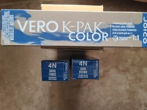 Joico VERO K-PAK COLOR Hair Color 4N Dark Brown 3 Pieces - Picture 1 of 1