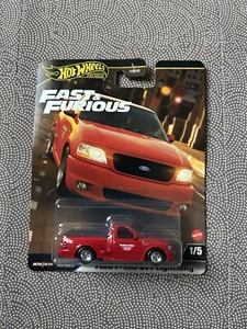 ️ 2024 HOT WHEELS FAST & FURIOUS FORD F150 SVT LIGHTNING PREMIUM F-150 RED ️ - Picture 1 of 1
