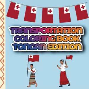 Transportation Coloring Book Tongan Edition - Picture 1 of 12