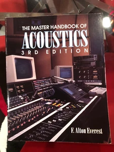 THE MASTER HANDBOOK OF ACOUSTICS, 3RD EDITION PAPERBACK 1994 - Foto 1 di 2