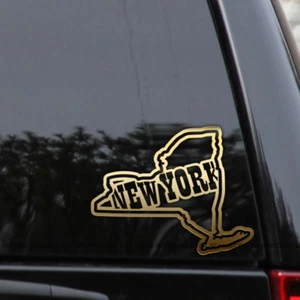 NY New York Home State Pride Love Vinyl Decal Sticker - Picture 1 of 2