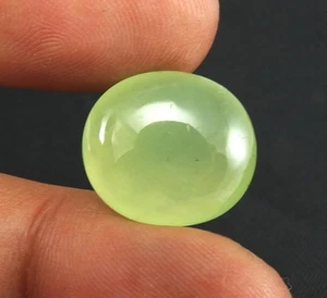 SHOLA Echt 18,61 Ct Natürlicher Grün Prehnit aus Australien - Bild 1 von 2