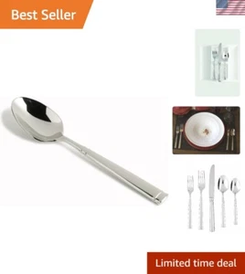 Bistro 18/10 Stainless Steel Flatware Tea/Coffee Spoon, Set of 12 - Picture 1 of 7