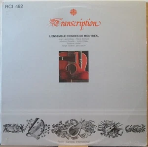 L'ENSEMBLE D’ONDES DE MONTREAL s/t Canadian Ondes Martenot Ensemble!—Electronic - Imagen 1 de 1
