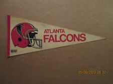 NFL Atlanta Falcons Vintage Circa 1980's 2 Bar Facemask Team Logo Pennant