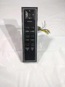 84 85 86 87 Lincoln Continental Master Driver Power Window Mirror Switch Bezel - Picture 1 of 11