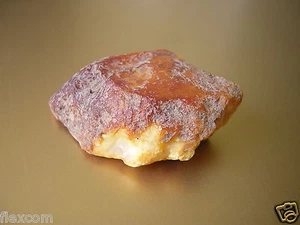 Amber Natural Raw Opaque Butterscotch Stone 9.5 g - Picture 1 of 8