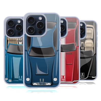 HEAD CASE DESIGNS CLASSIC CARS SOFT GEL CASE FOR APPLE iPHONE PHONES - Image 1 of 4