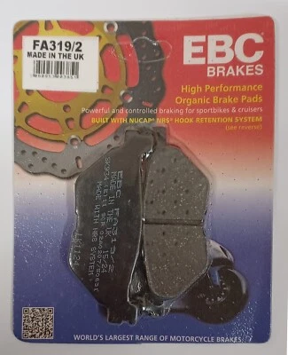 EBC Organique Arrière Disque Frein Plaquettes Pour Yamaha XT1200 Super Tenere ( - Photo 1/4