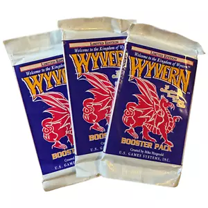 1x 1994 Wyvern CCG/TCG Limited Edition Booster Pack NEW FACTORY SEALED card game - Picture 1 of 3
