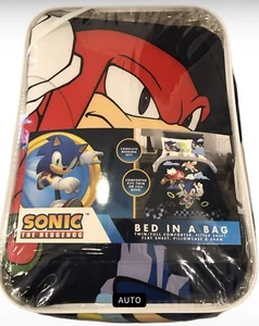 New Franco Sonic Anime Kids 5 Piece Twin Comforter Set - Picture 1 of 6