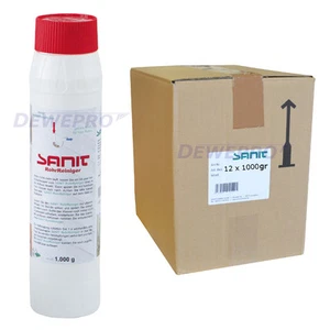 12x RohrReiniger fest 1000g SANIT 3061 Abflussreiniger Granulat Rohrfrei - Bild 1 von 5