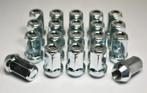 Juego de 20 tuercas de rueda de aleación hexagonales de alta hexagonal M14 x 1,5, 19 mm (plata) - Imagen 1 de 2