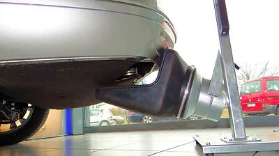 MERTNER Vorstelltrichter STI 250x250mm DN 125 Abgasabsaugung - Bild 1 von 4