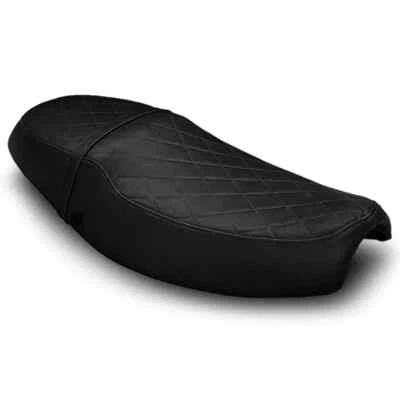 Funda de asiento Triumph Thruxton 2004-2015 aspecto de cuero negro Luimoto Foto 1 de 4