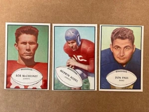 Merwin Hodel 1953 Bowman Football #70 SP NM+ Auction for One Card - Picture 1 of 2