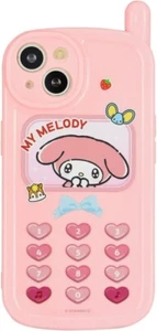 Custodia telefono retrò Gourmandise Sanrio iPhone 14 13 6,1 pollici My Melody SANG-317 MM - Foto 1 di 5