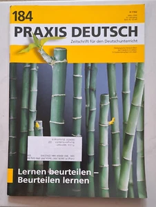 Praxis Deutsch | Lernen beurteilen - Beurteilen lernen | Nr. 184 | Jahr 2004 - Bild 1 von 1
