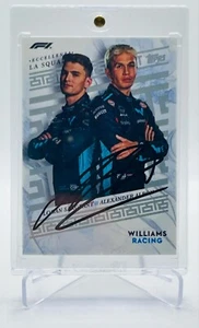 ALEX ALBON SIGNED TOPPS F1 ECCELLENZA WILLIAMS F1 TEAM TRADING CARD - Picture 1 of 4