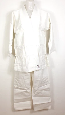 H52)  DanRho Judo Gi Judoanzug Yamanshi Ju Jutsu Weiß Gr. 200 Neu Baumwolle - Bild 1 von 4