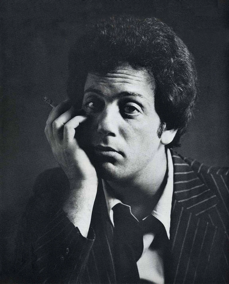 Piano Man Billy Joel Portrait Photo Print Poster - Image 1 of 1