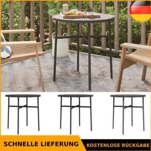 Beistelltisch 45cm Poly Rattan Couchtisch Gartentisch mehrere Auswahl vidaXL - Bild 1 von 41