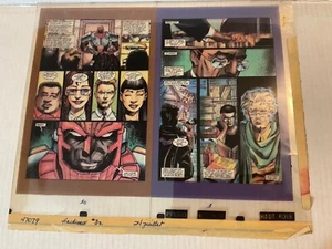 DC/HILESTONE HERRAJES # 32 PÁGINAS SIN CORTAR 3 Y 30 ARTE ORIGINAL 4 CAPAS NEGATIVOS DE CELDA - Imagen 1 de 5