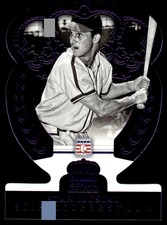 2015 PANINI COOPERSTOWN STAN MUSIAL HOF CROWN ROYALE DIE CUT PURPLE /50 CARDINAL
