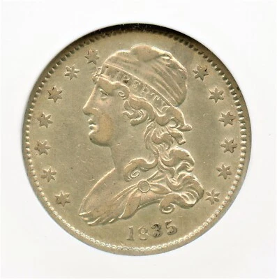 1835 Capped Bust Quarter, NGC XF45 - Image 1 of 3