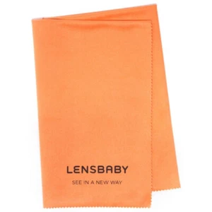 Lensbaby Premium Microfiber Lens Cleaning Cloth - Orange - Picture 1 of 2