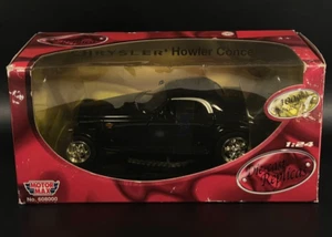 Motor Max No.608000 Chrysler Howler Concept 1/24 Black Diecast Replica MIB - Picture 1 of 10