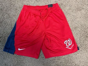 Nike Washington Nationals Home Plate Franchise Men's Size Large Shorts W/Pockets - Picture 1 of 6